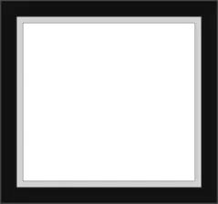 Buy Elements Bevel Black Matt Silver Edge Photo Frame - Free UK Delivery. Made in UK.