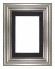 Buy London Reverse Silver Photo Frame - Free UK Delivery. Made in UK.|||