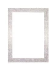 Buy Mosaic Flat Pearl White Retro Photo Frame - Free UK Delivery. Made in UK.