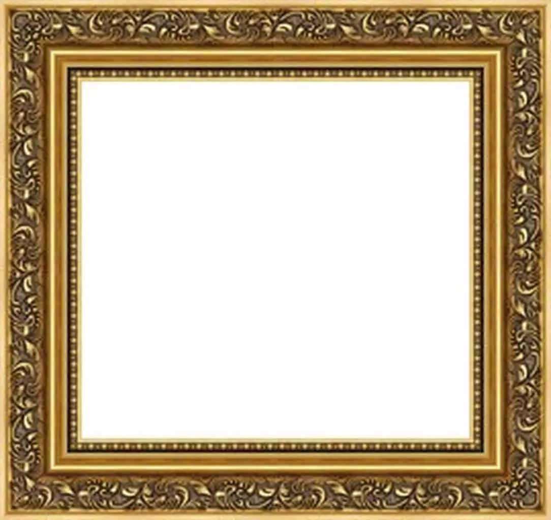 Black and gold flat luxury picture frame 8x6 10x8 12x10 16x12 20x16 A4 A3 A2 A1 