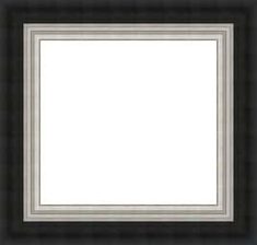Buy Vienna Reverse Black Silver Edge Photo Frame - Free UK Delivery. Made in UK.
