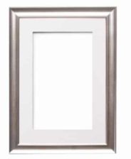 Buy Shabby Chic SC1 Spoon Silver Photo Frame - Free UK Delivery. Made in UK.|||