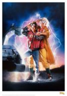 Back to the Future 1989 Framed A3 Poster Art