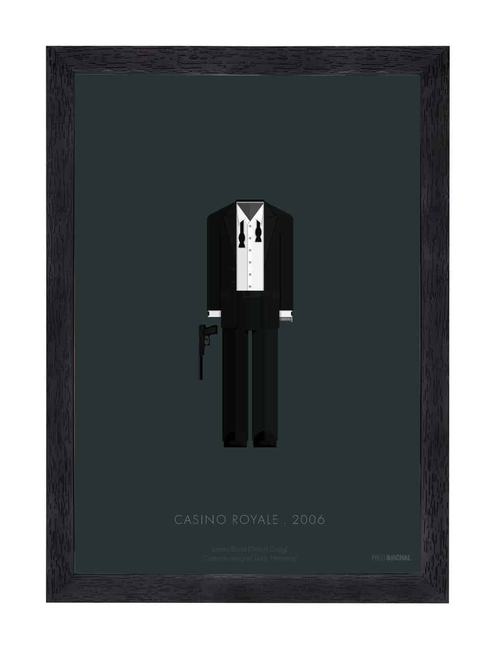 Buy Fred Birchal Framed Art Print Casino royale - Memory Box