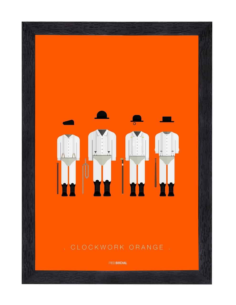 Buy Fred Birchal Framed Art Print Clockwork Orange - Memory Box