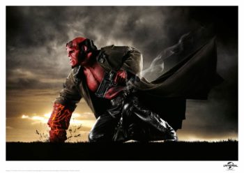 Hellboy Framed A3 Poster Art