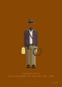 Indiana Jones Fred Birchal Framed Art Print