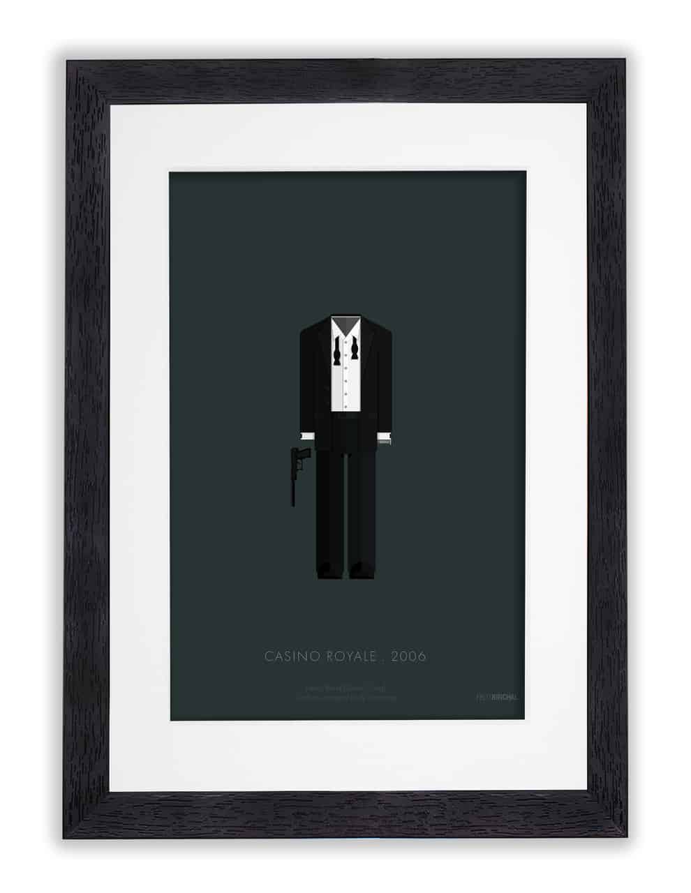 Buy Fred Birchal Framed Art Print Casino royale - Memory Box