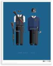 Hot Fuzz 2007 - Fred Birchal Framed Art Print