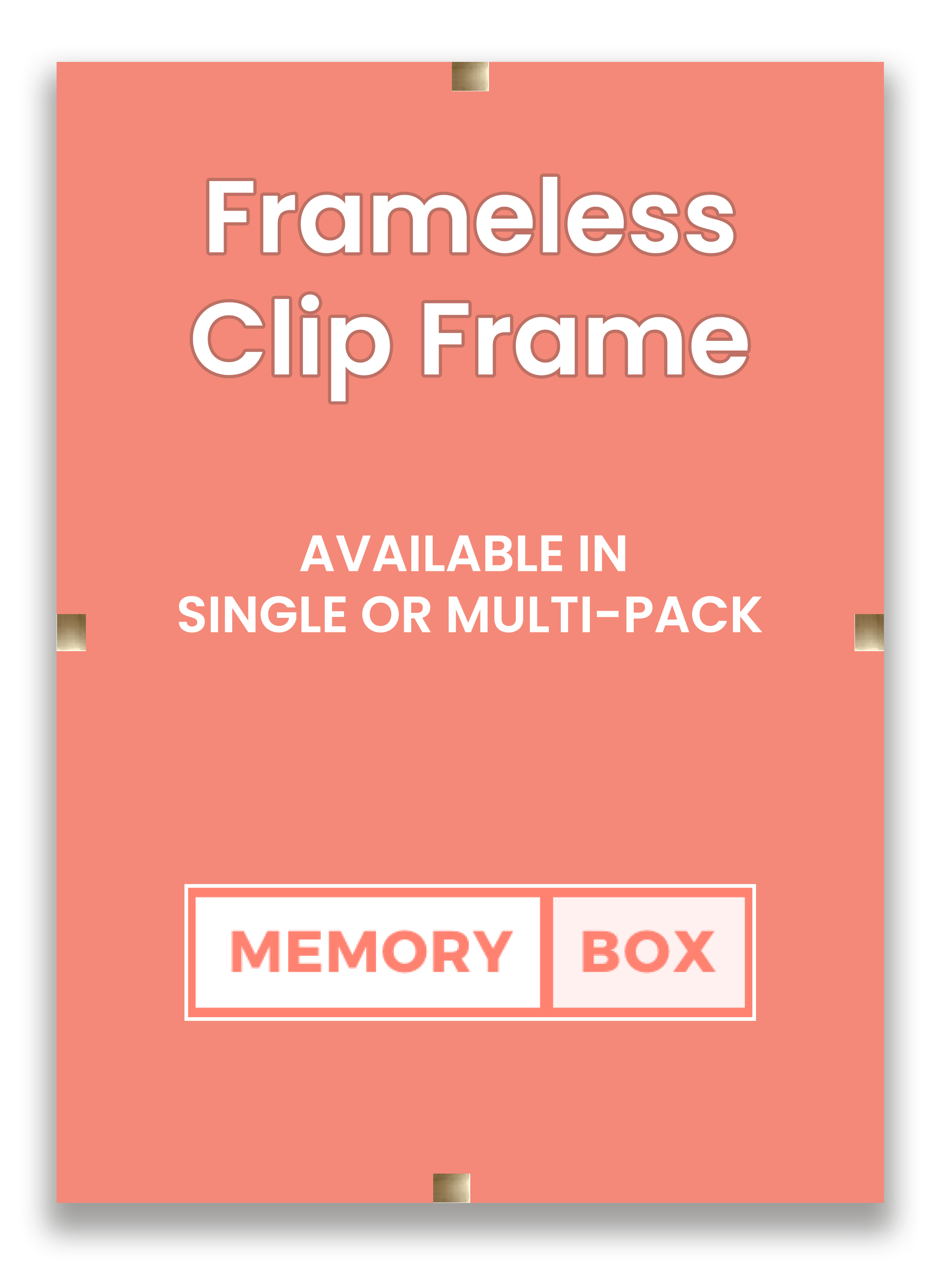 18"x12" Clip Frame • Memory Box