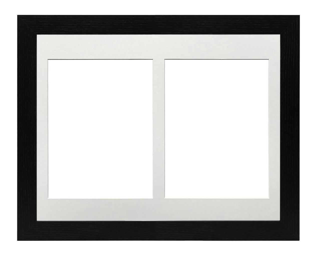 Multi Aperture Black Photo Frame 16x12 Fits Two 9x7 Photos Memory Box multi-aperture-black-photo-frame-16x12-fits-two-9x7-photos-memory-box