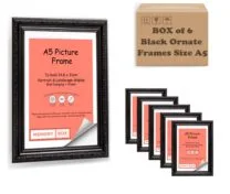 Ornate Spoon Picture Frames Bulk Bundle Pack of 6