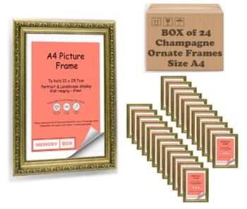 Ornate Spoon Picture Frames Bulk Bundle Pack of 24