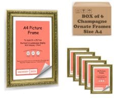 Ornate Spoon Picture Frames Bulk Bundle Pack of 6