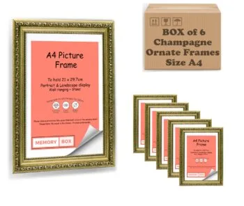 Ornate Spoon Picture Frames Bulk Bundle Pack of 6