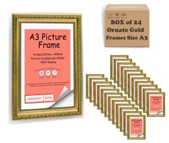 Ornate Spoon Picture Frames Bulk Bundle Pack of 24