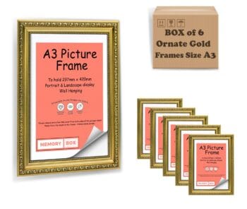 Ornate Spoon Picture Frames Bulk Bundle Pack of 6
