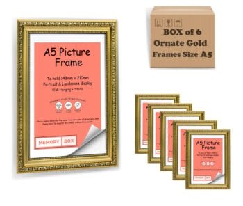 Ornate Spoon Picture Frames Bulk Bundle Pack of 6