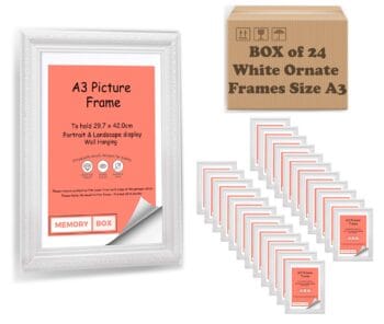 Ornate Spoon Picture Frames Bulk Bundle Pack of 24