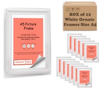 Ornate Spoon Picture Frames Bulk Bundle Pack of 12